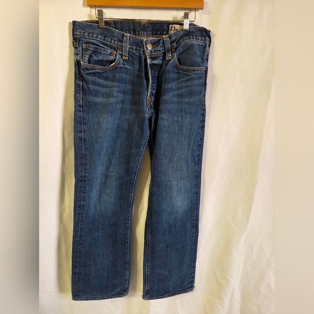 Hollister jeans Blue Denim Hermosa Lowrise Boot Y2K